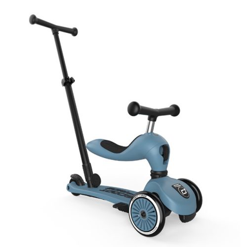 Scoot & Ride Highwaykick 1 kismotor push and go Steel