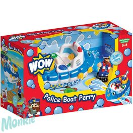 WOW TOYS Perry a rendõrcsónak
