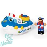 WOW TOYS Perry a rendõrcsónak