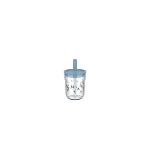 Little Dutch gyerek pohár szívószállal 250 ml - forest friends
