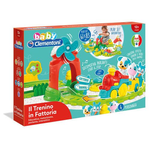 Interaktív vasúti pálya szett - Clementoni - Bébijáték