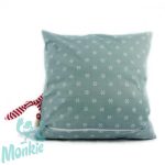 F&F Simon az elefánt párnahuzat/ kék