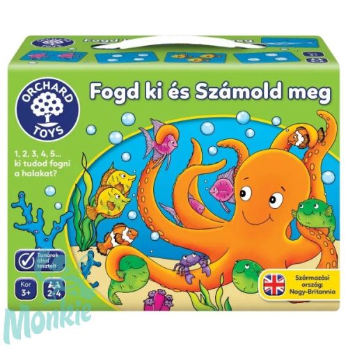 Kapd el és számold meg! / Fogd ki és számold meg! (Catch and count), ORCHARD TOYS OR002