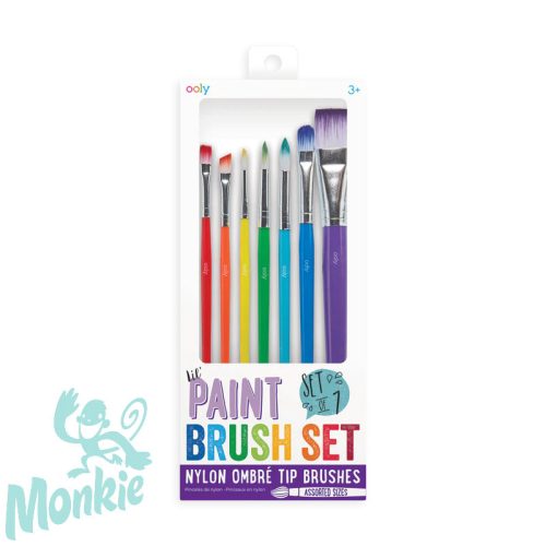 Színpompás ecset készlet  - 7 db-os - Lil paint brushes set of 7