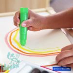 Színes festő rudacskák - 6 db-os - Élénk színek - Chunkies paint sticks - neon