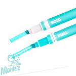 Dupla vonalat húzó, két végű szövegkiemelő élénk neon színekben - 5 db-os - Dual liner double-ended 