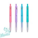 Csillagszóró - Gombnyomós csillámos gél toll készlet, puha fogóval - 4 db-os -  Oh my glitter gel pe