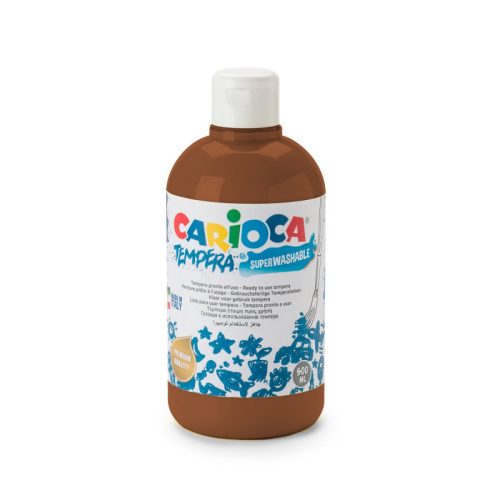 Carioca tempera - Barna - 500 ml