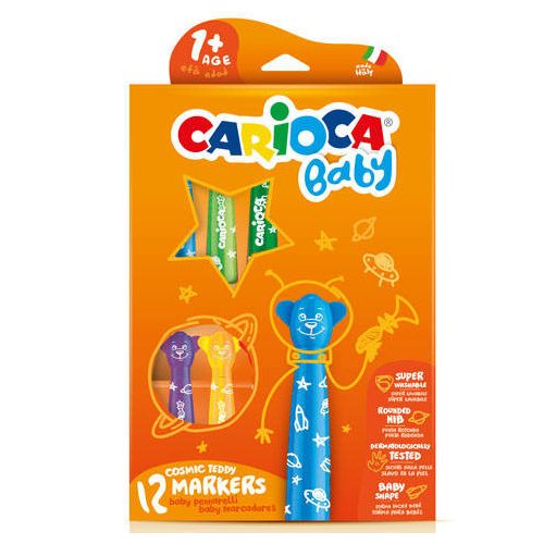 Macis bébi filctoll készlet - 12 db-os kimosható - Carioca