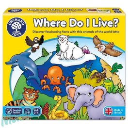   Hol laknak az állatok? (Where Do I Live?), ORCHARD TOYS OR069