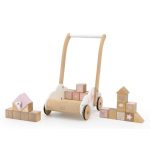 Label-Label járássegítő kocsi, Rózsaszín építőelemekkel