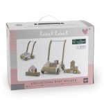 Label-Label járássegítő kocsi, Rózsaszín építőelemekkel