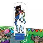 Kígyók & létrák játék tündérekkel / Tündérszivárványok & Létrák ORCHARD TOYS OR059