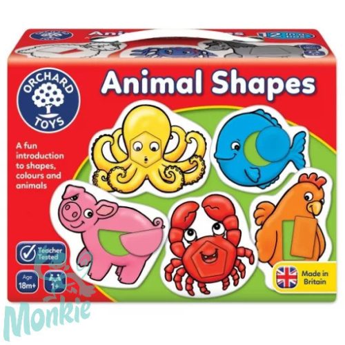 Állatok és alakzatok - Formakereső / Állatok és formák (Animal Shapes), ORCHARD TOYS OR021