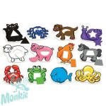 Állatok és alakzatok - Formakereső / Állatok és formák (Animal Shapes), ORCHARD TOYS OR021