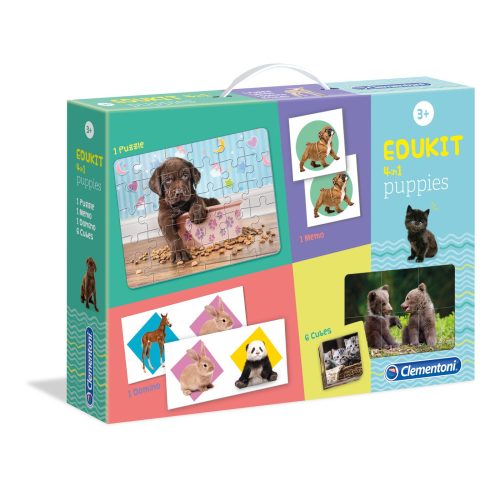 Állatkölykök 4 az 1-ben játékgyűjtemény - Clementoni