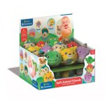 Puha labda állatkák csörgővel - Clementoni (Több változatban)