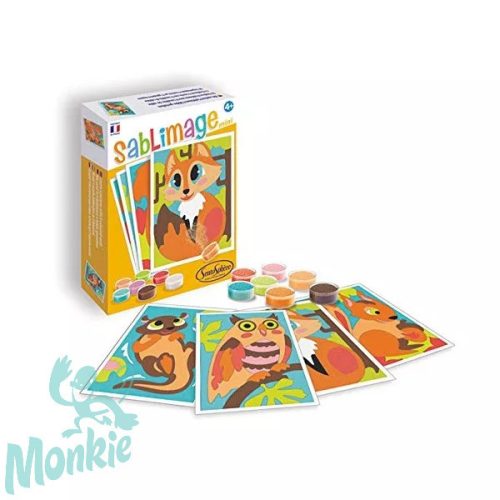 4 az 1-ben első kirakóm - Tengeri élővilág puzzle