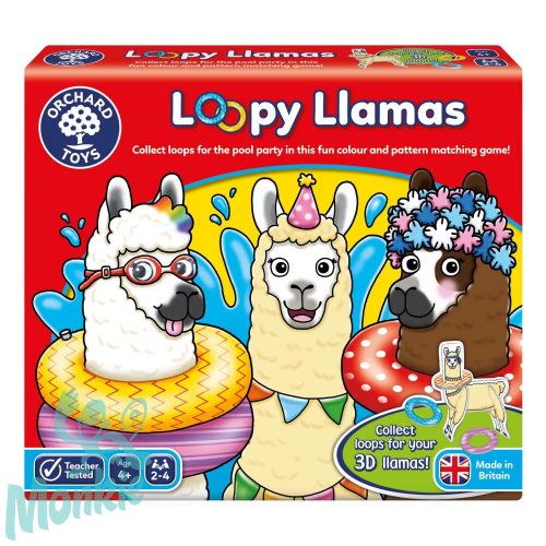 Úszógumis lámák (Loopy Llamas), ORCHARD TOYS OR099
