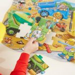 Munkagépek puzzle, 30 db-os (Busy Builders), ORCHARD TOYS 