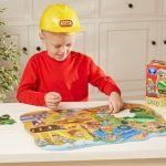 Munkagépek puzzle, 30 db-os (Busy Builders), ORCHARD TOYS 