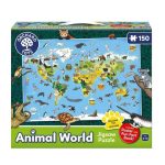 Világ állatai puzzle és poszter150 db-os ORCHARD TOYS