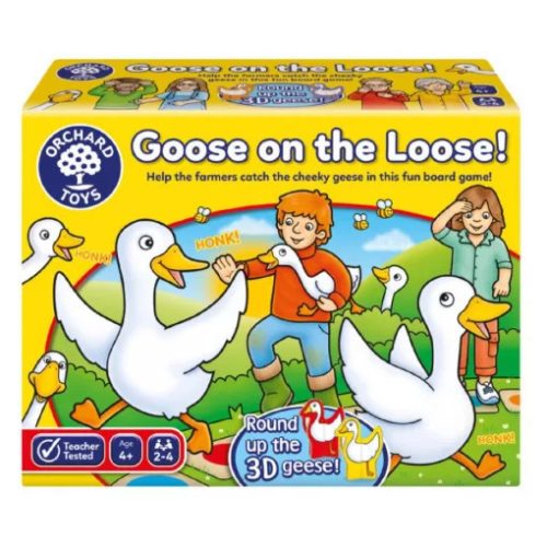 ELSZABADULT LIBÁK, TÁRSASJÁTÉK (GOOSE ON THE LOOSE), ORCHARD TOYS