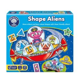   Űrlények, formák, társasjáték (Shape Aliens), ORCHARD TOYS