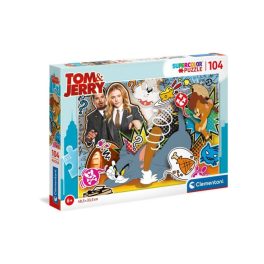   Clementoni - 104 db-os puzzle - SuperColor puzzle -Tom és Jerry (27518