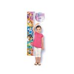 30 db-os Supercolor fali magasságmérő Puzzle - Disney hercegnők