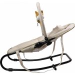 Leopárdos baba pihenőszék bézs- Tryco babáknak