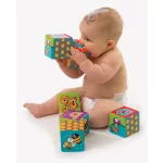 Apollo Playgro fürdőjáték- Soft blockes-Puha fürdős kockák