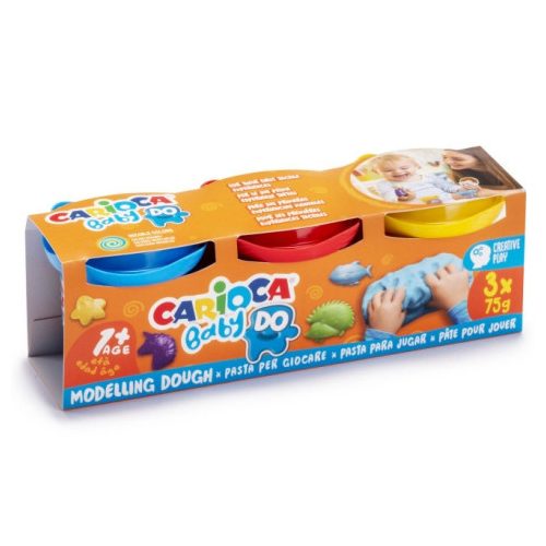 Carioca - Baby Do 3 darabos színes gyurma szett