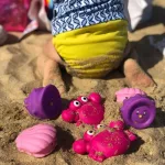 Apollo Playgro fürdőjáték- Floating Sea Friends- Pink
