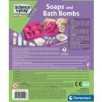 Clementoni - Tudomány és játék - Szappan, és fürdőbomba készítő készlet