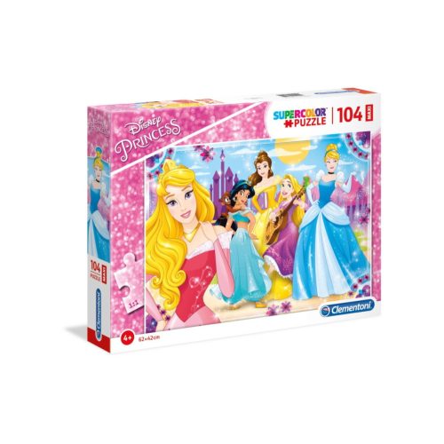 Clementoni Puzzle  Maxi 104 db-os - Hercegnők