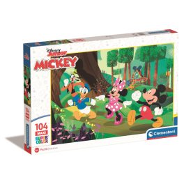 Clementoni Puzzle  Maxi 104 db-os Mickey és barátai