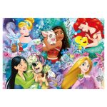 Clementoni Puzzle  60 db-os - Hercegnők