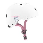 Cariboo bukósisak S méret, beépített lámpával- White/Pink