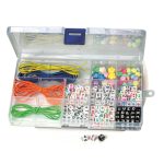 Clementoni - Crazy Chic message karkötő készítő szett