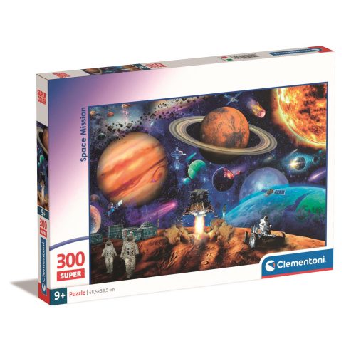 Clementoni - Puzzle - 300 db - Űr misszió