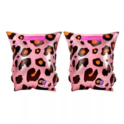 SWIM ESSENTIALS - Karúszó 0-2 év Rose Gold Leopard