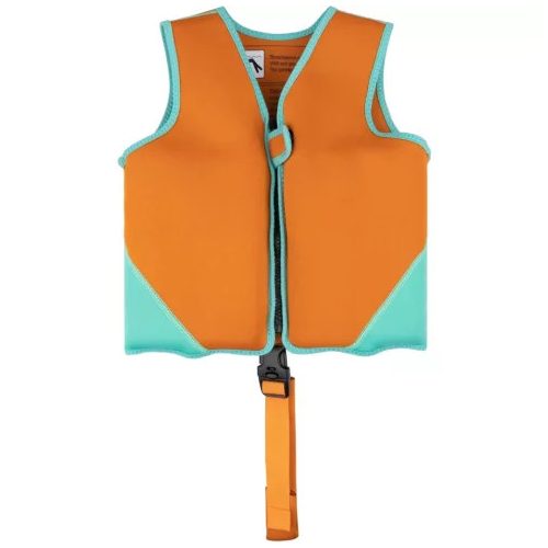 SWIM ESSENTIALS - Úszómellény 4-6 év Orange Green