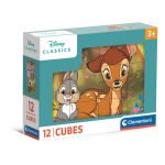 Clementoni - Mesekocka 12 db - Disney klasszikus karakterek