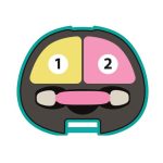 Crazy Chic Állatfejes szemhéjpúder - unikornis