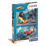 Clementoni - 2x60 db-os puzzle - Hot Wheels