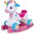 Interaktív, többfunkciós szivárvány unikornis