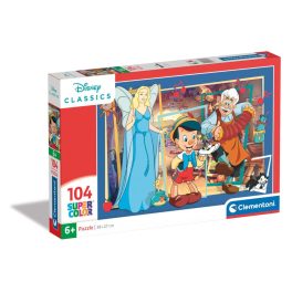 Clementoni Super color puzzle  - Pinocchio 104 db-os 