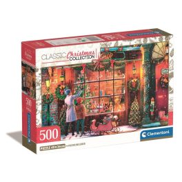  Clementoni 500 db-os puzzle - Karácsonyi játékbolt kirakat