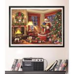 Clementoni 1000 db-os Compact puzzle - A Mikulás látogatása